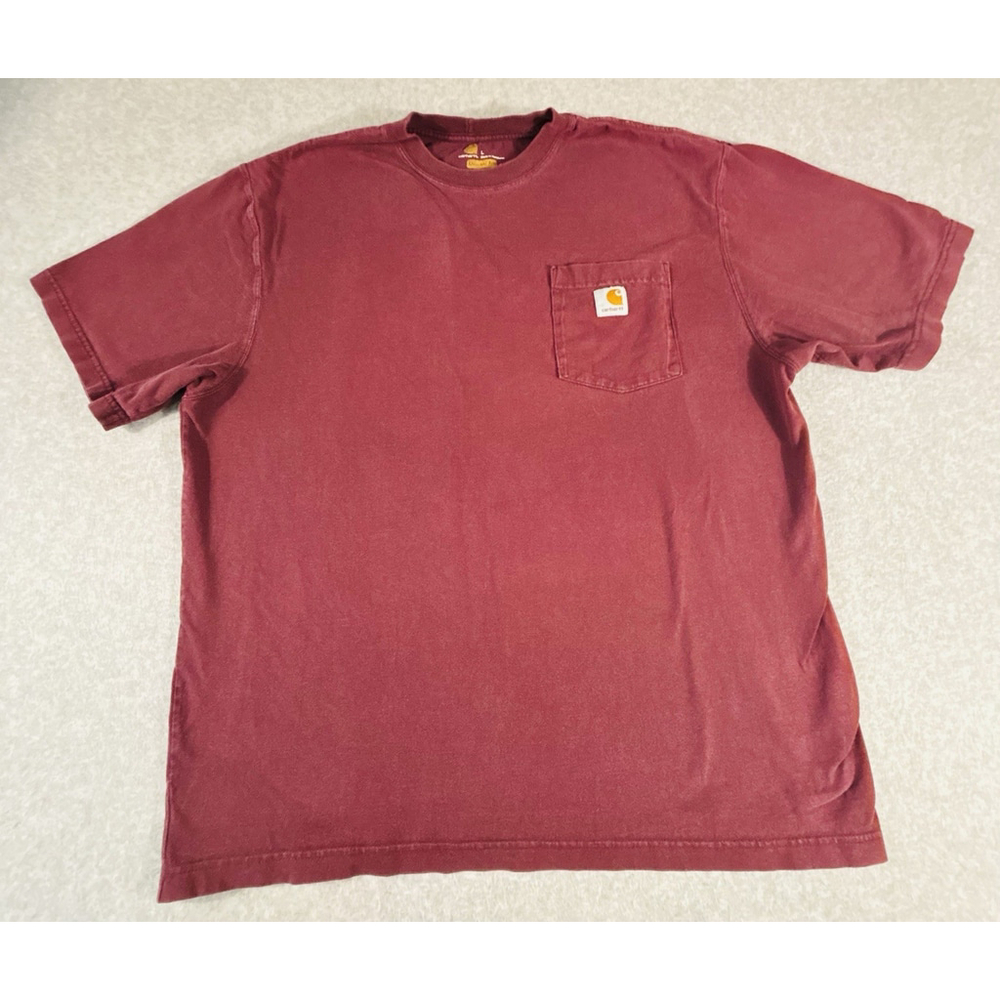 Carhartt Loose Fit Heavyweight Short-Sleeve Men's Pocket T-Shirt - XL, Port...